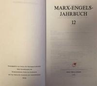 Marx-Engels-Jahrbuch Bde 1 - 12