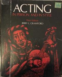 Acting: In Person and in Style