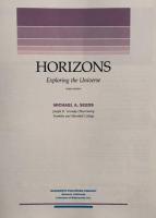 Horizons: Exploring the Universe 