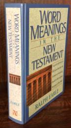 Word Meanings in the New Testament