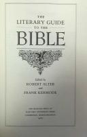 The Literary Guide to the Bible