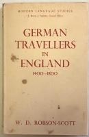 German Travellers in England 1400-1800