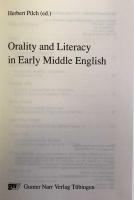 Orality and Literacy in Early Middle English (ScriptOralia)