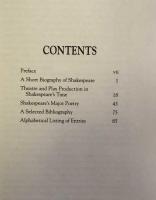 NTC's Dictionary of Shakespeare : A Comprehensive Guide to Shakespeare's Plays, Characters, and Contemporaries