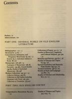 A Bibliography of Publications on Old English Literature to the End of 1972