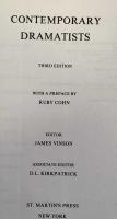 Contemporary Dramatists Third Edition