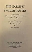 The Earliest English Poetry: A critical survey of the poetry written before the Norman Conquest with illustrative translations