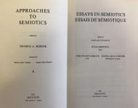 Essays in Semiotics :Essais De Sémiotique (Approaches to Semiotics 4)