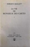 La Vie De Monsieur Des-Cartes I・Ⅱ