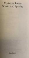Schrift und Sprache