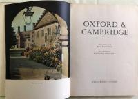 OXFORD & CAMBRIDGE. A BOOK OF PHOTOGRAPHS