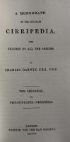 A Monograph on the Sub-Class Cirripedia, with Figures of all the Species.
By Charles Darwin,F.R.S., F.G.S. The Lepadidae;or,Pedunculated  Cirripedes.