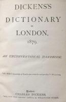 Dickens's Dictionary of London,1879. An Unconventional Handbook