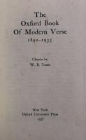 The Oxford Book of Modern Verse 1892-1935