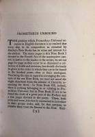 Note Books of Percy Bysshe Shelley From the Originals in the Library of W. K. Bixby. Deciphered, Transcribed, and Edited, with a Full Commentary by H. Buxton Forman, C. B. In Three Volumes
