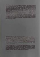 Language Contact In The History Of English (Studies in English Medieval Language and Literature) 