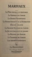 Marivaux La Bibliothèque 31