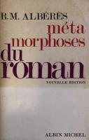 Métamorphoses du Roman