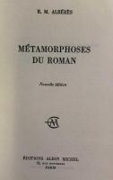 Métamorphoses du Roman