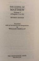 The Gospel of Matthew Vol 1・2  The Daily Study Bible Series