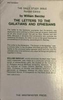 The letters to the Galatians and Ephesians(The Daily Study Bible Series)