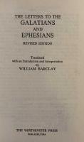 The letters to the Galatians and Ephesians(The Daily Study Bible Series)