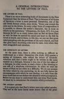 The Letters to the Philippians, Colossians and Thessalonians　