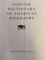 Concise Dictionary of American Biography