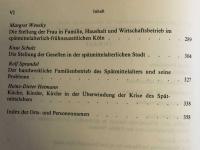 Haus und Familie in der spätmittelalterlichen Stadt