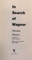 In Search of Wagner