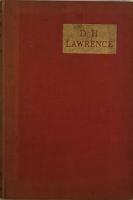 D. H. Lawrence　The English Novelists
