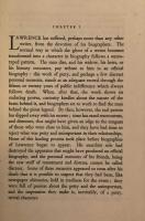 D. H. Lawrence　The English Novelists