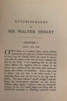 Autobiography of Sir Walter Besant