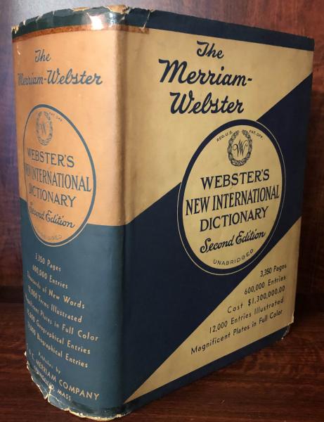 Webster's international dictionary of