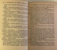 A MIRACLE OF SAINT ANTONY and Five Other Plays