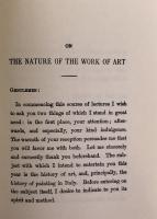 Lectures on Art : First Series The Philosophy of Art, The Ideal in Art / Second Series The Philosophy of Art in Italy, The Philosophy of Art in the Netherlands, The Philosophy of Art in Greece Two Volumes