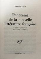 Panorama de la nouvelle littérature française