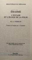 Érasme : L'Extase et l'Eloge de la folie