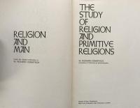 Religion and Man: The Study of Religion and Primitive Religions