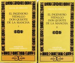 El Ingenioso Hidalgo Don Quijote de la Mancha  2 tomos