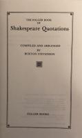 The Folger Book of Shakespeare Quotations