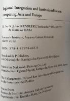Regional Integration and Institutionalization comparing Asia and Europe