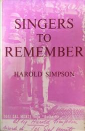 Singers to Remember