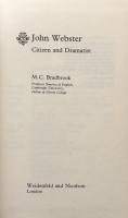 John Webster: Citizen and Dramatist