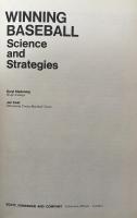 Winning Baseball: Science and Strategies