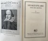 Shakespeare and His Critics