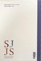 Seoul Journal of JAPANESE STUDIES Volume 5 Number 1 2019