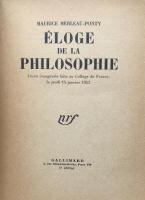Éloge de la philosophie