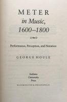 Meter in Music, 1600-1800: Performance, Perception, and Notation (Music Scholarship and Performance) 