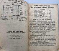 The Complete Repertoire of His Master's Voice Records 1938-9